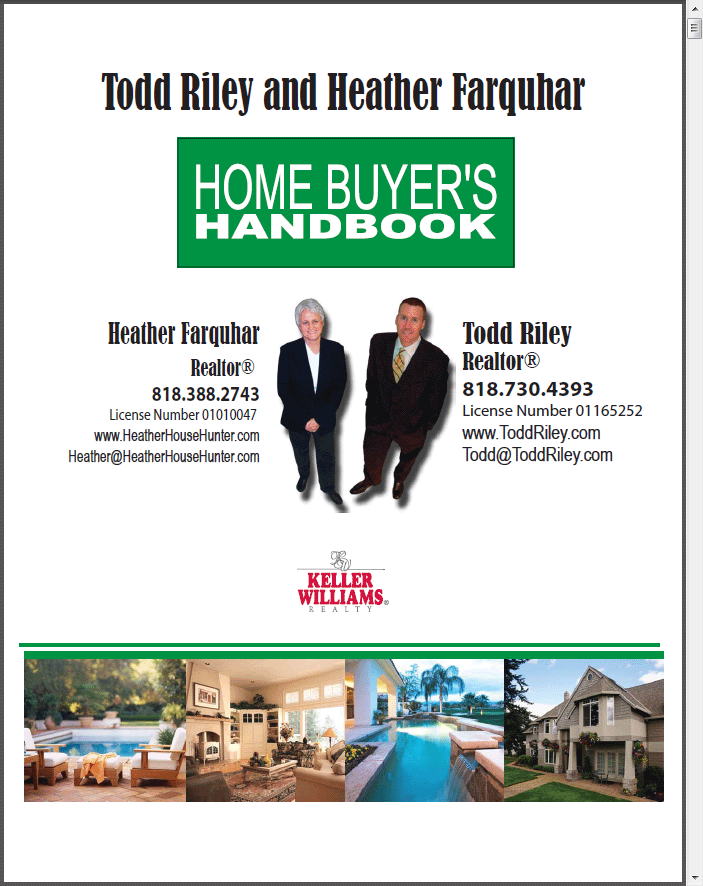 Sherman Oaks First Time Buyers Handbook